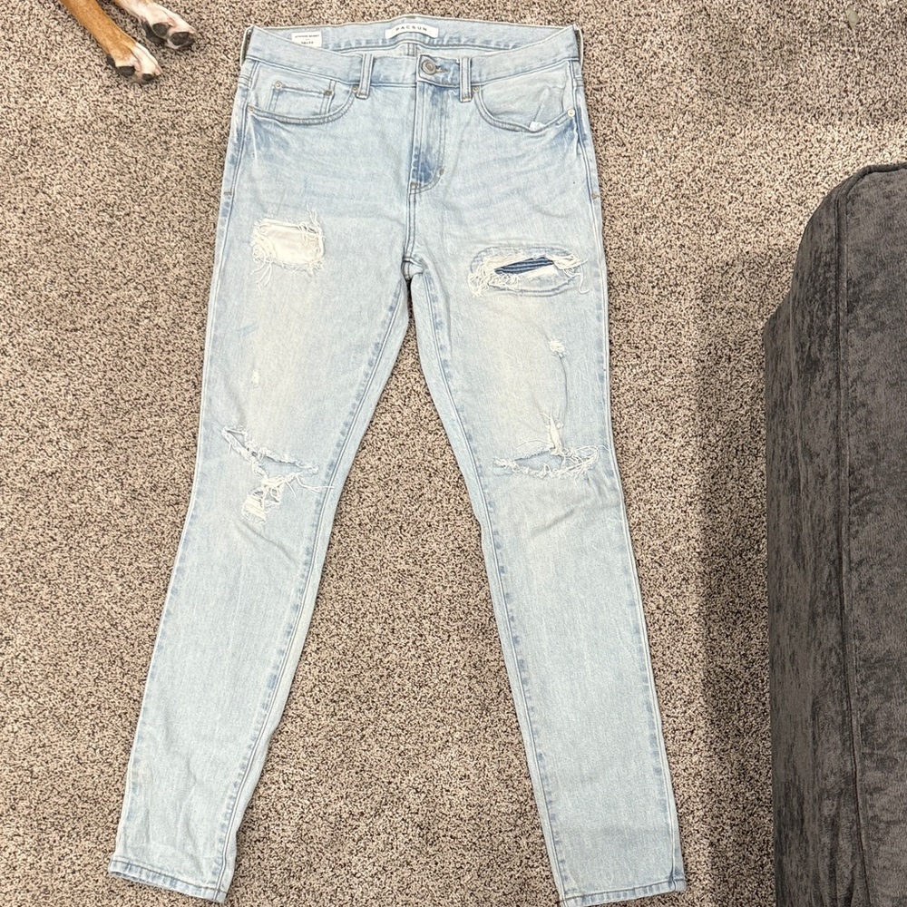 Men’s PacSun Light Blue Skinny Jeans Size 30x32 smoke free home